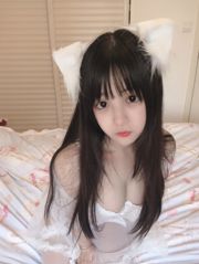[Cosplay] Sakurai Ningning-Little White Cat Lace Underwear