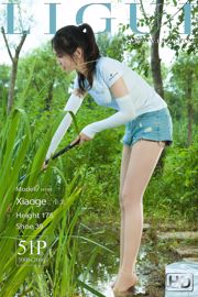 Modelo de perna Xiao Ge "Pé de seda de pesca" [Ligui Liguil] Internet Beauty