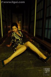 Model Xiao Lulu "Sexy Kitty" [丽柜LiGui] Silky Foot Photo Picture
