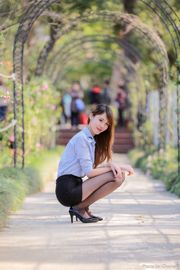 [Nữ thần Đài Loan] Irene "Bên ngoài chụp dinh thự Shilin (3 bộ trang phục)"